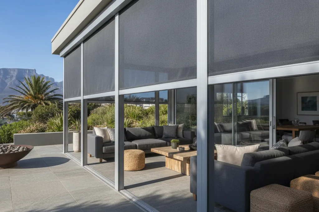 outdoor blinds in Cape Town